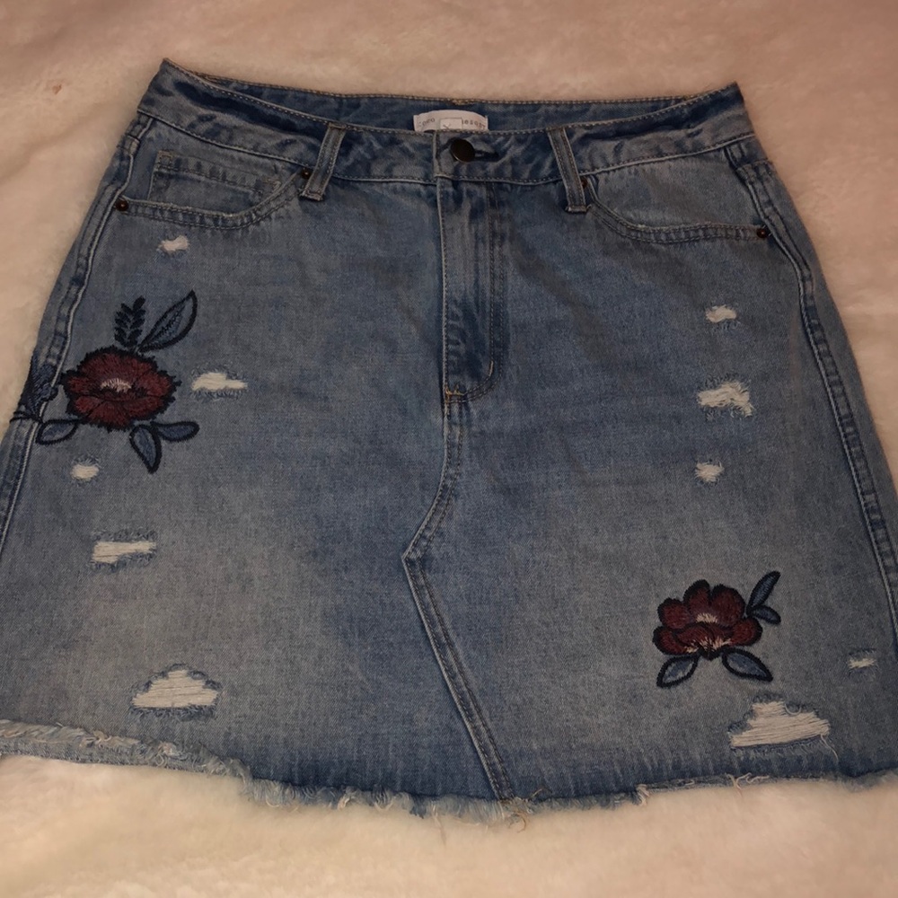NWT coco and Jaimeson denim mini skirt